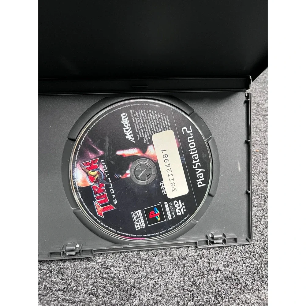 Turok Evolution Video Game for PlayStation 2